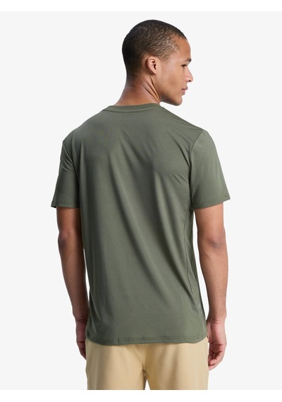 Quiksilver Quıksılver Caecılıan Erkek Iris Leaf - Solid T-shırt Eqyzt08292-6490 Haki