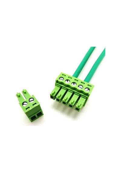 Robotizmo 4 Pin Kablodan Kabloya Klemens 3.81Mm Kablo Birleştirici 2 Adet