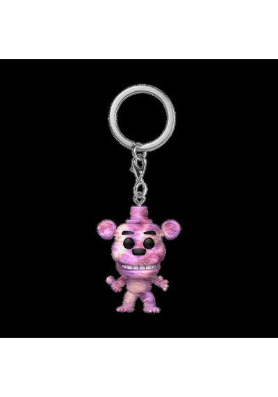 Funko Pop Pocket Keychain Freddy Fazbear İn Tie-dye