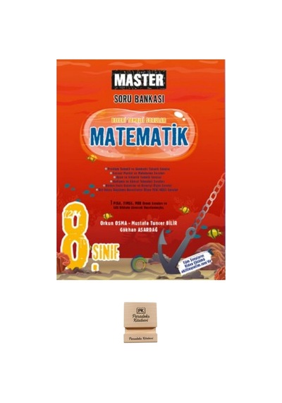Okyanus Lgs 8. Sınıf Master Matematik Soru Bankası + Telefon Standı