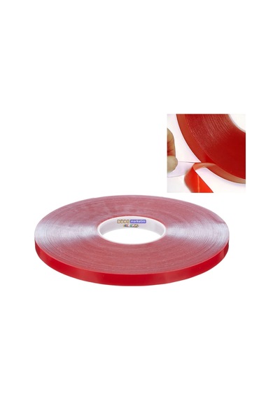 Silikon Çift Taraflı Montaj Bantı Şeffaf Tape 10mm X 33mt Tdrtr 10 MM