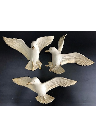 ÜÇLÜ KUŞ DUVAR DEKORU DD186-4