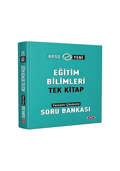 Data Kpss Eğitim Bilimleri Tek Kitap Tamamı Çözümlü Soru Bankası