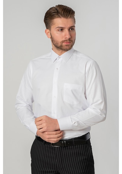 White Stone Espinho G2023 Normal Fit Klasik Pamuklu Cepli Gömlek Beyaz - 2XL Beyaz White Stone Espinho G2023 Normal Fit Klasik Pamuklu Cepli Gömlek Beyaz - 2XL Beyaz