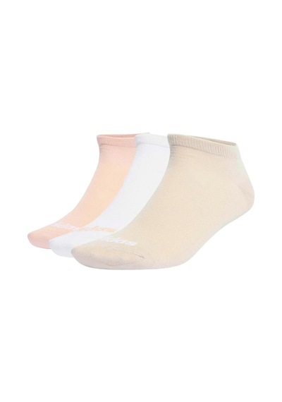 Adidas Kd1718 T Lin Low 3p Unisex Spor Çorap Renkli