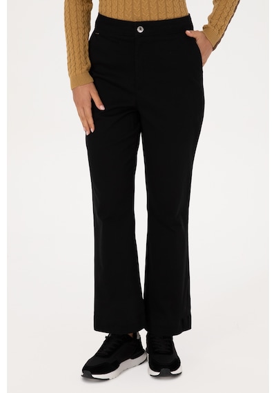 U.s. Polo Assn. Kadın Siyah Pantolon Kanvas-chino 50316912-vr046 Sıyah U.s. Polo Assn. Kadın Siyah Pantolon Kanvas-chino 50316912-vr046 Sıyah