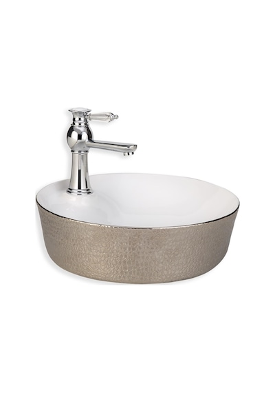Eva Banyo Lena E-5001G Tezgah Üstü Porselen Lavabo