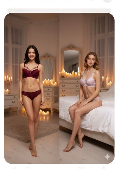 Trend Dokunuş Kadın 2'li Bordo-pudra Pembesi Dolgulu Askılı Dantelli Sütyen Külot İç Çamaşırı Takımı Bordo - Pembe Trend Dokunuş Kadın 2'li Bordo-pudra Pembesi Dolgulu Askılı Dantelli Sütyen Külot İç Çamaşırı Takımı Bordo - Pembe