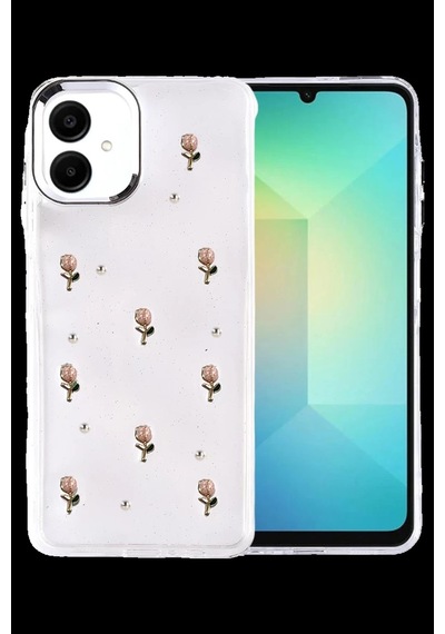 Samsung Galaxy Uyumlu A07 4g Fiyonk Desenli Kapak - Desen 6 Bz8683140903060