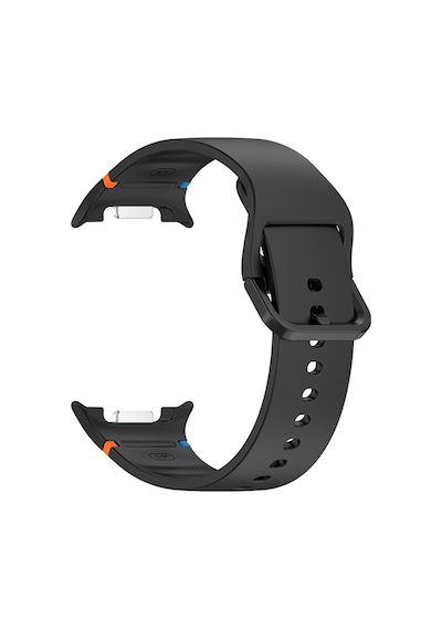 Adige Samsung Galaxy Uyumlu Watch 8 Ultra Kordon Kayış Silikon Dikiş Detaylı