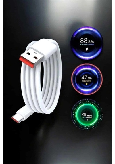 Typec 120w Şarj Aleti Hızlı Şarj Turbo Yeni Nesil