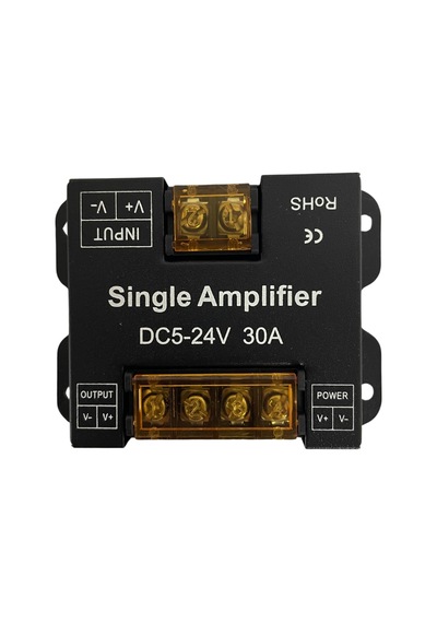 5-24 Volt 30 Amper Dimmer Tek Kanal Led Amplifier Repeater Tekrarlayıcı Güçlendirici