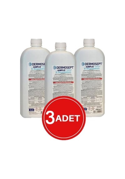 Dermosept El Dezenfektanı Temizleyici 3 x 1 L