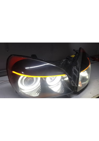 Yuvarlak Kumandalı 16renk Angel Halka 2 Li Set 75 MM