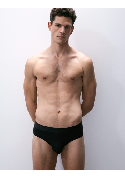 Marks & Spencer 5'li Modal Streç 360 Flex Briefs T14006131a Siyah