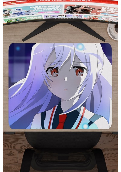Plastic Memories Kaymaz Dikişli Kauçuk Oyuncu Mousepad V4 - 48x40 Xl Gaming Mouse Pad Fare Altlığı