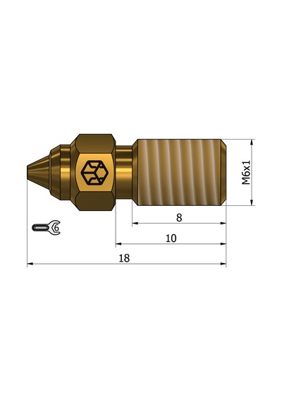 Neptün 4 Nozzle 0.4 Mm