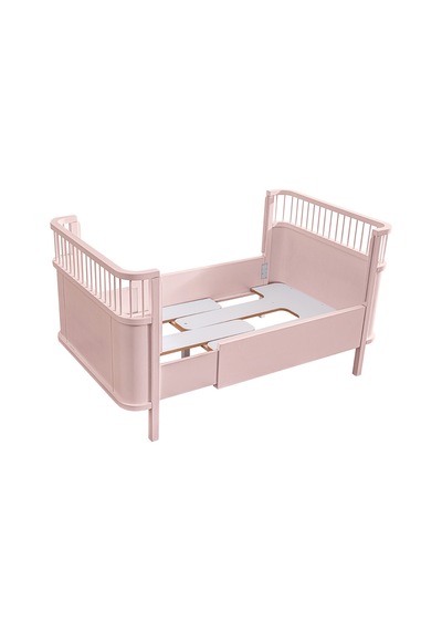 Mdf Beşik, Trend Büyüyen Beşik - 1 Adet Comfort Yatak 90x130 Pembe