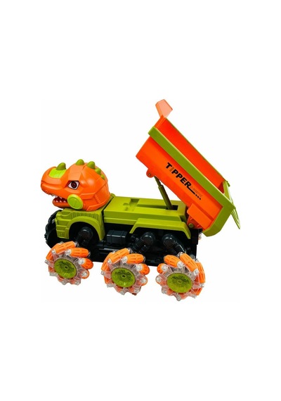 Yj-078-4 Kumandalı Sesli Ve Işıklı Dinazor -vardem Çok Renkli