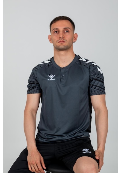 Hummel Line Kamp Tişört Antrasit Gri