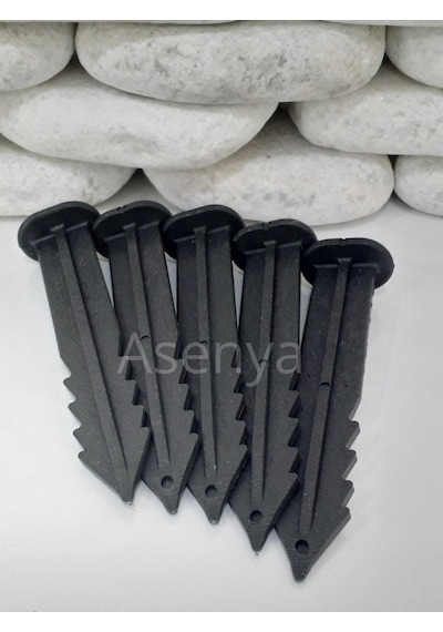 50 Adet Çim Ayırıcı Kazığı Çim Sınırlayıcı Kazığı Çim Ayracı