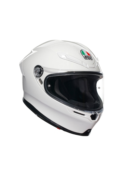 Agv K6 S Mono White Kapalı Kask