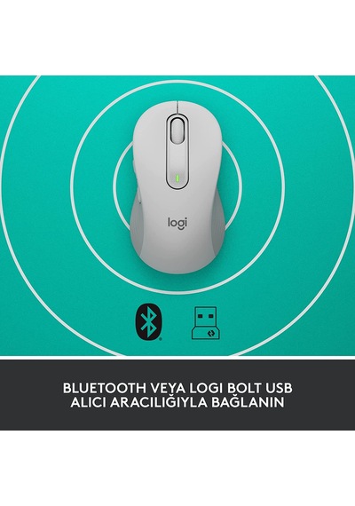Logitech Signature K650 + M650 Bilek Destekli Klavye Mouse