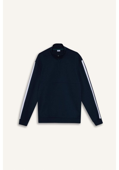 Defacto Standart Fıt Sweatshirt G8676ax25wnnv253 Lacivert-nv253