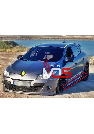 Renault Megane 3 R Marşpiyel Takım Fiberglass Boyasız