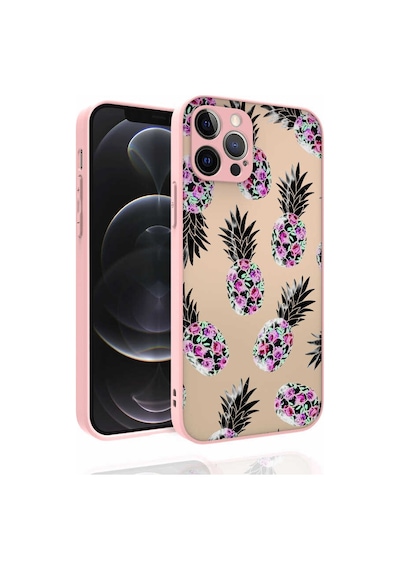 Ardemix Apple Uyumlu iPhone 12 Pro Desenli Kamera Korumalı Parlak Nora Kılıf-no1 NO1