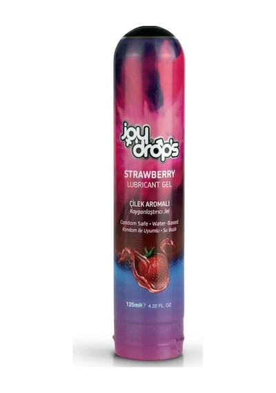 Joy Drops Çilek Aromalı Kayganlaştırıcı Jel 125 ML
