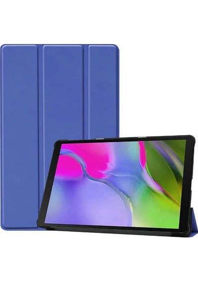 Galaxy Uyumlu T720 Tab S5E Zore Smart Cover Standlı 1-1 Tablet Kılıfı