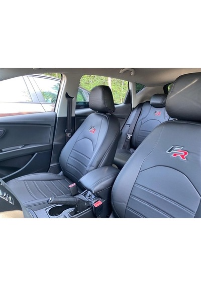 Seat Leon Araca Özel Deri Oto Koltuk Kılıfı (506388803)