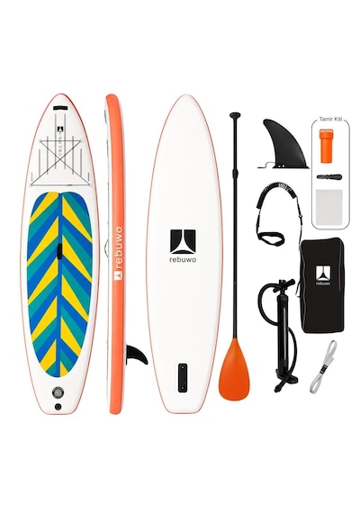 Maldivler Serisi Şişme Sup Board Turuncu Stand Up Paddle Board 320 82 15 Cm