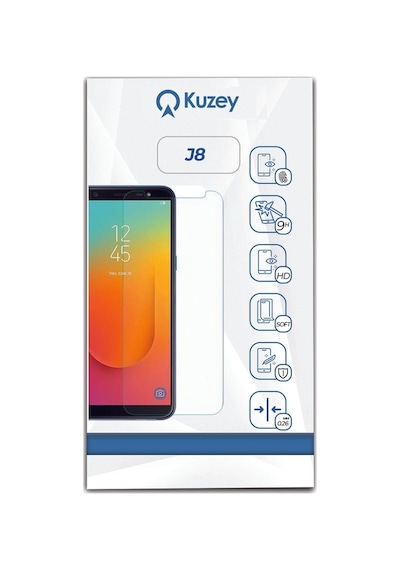 Samsung Uyumlu Galaxy J8 Temperli Ekran Koruyucu Kırılmaz Cam (535111383) 20 Tl Fark Ile Apple  iPhone Hızlı Şarj Kablosu