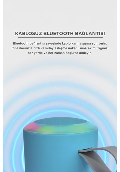 Bluetooth Hoparlör Sd Usb Destekli Taşınabilir Speaker D24