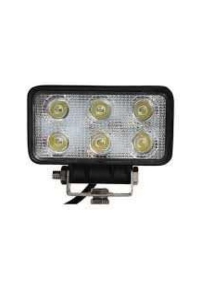 6 Ledli Dikdörtgen Çalışma Lambası Led Aydınlatma 12-24V
