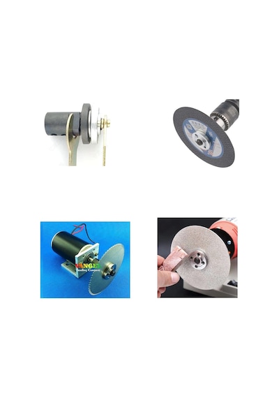 Depolife 5mm Motor Mili İçin Bağlantı Şaftı Somunlu Anahtarlı Kaplin Seti Disk Bağlama Adaptörü Okul Proje Diğer