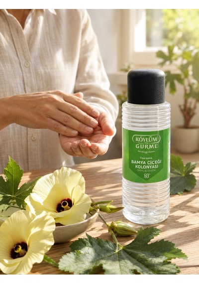 Köylüm Gurme Taşova Bamya Çiçeği Kolonyası 80 Plastik Şişe 250 Ml