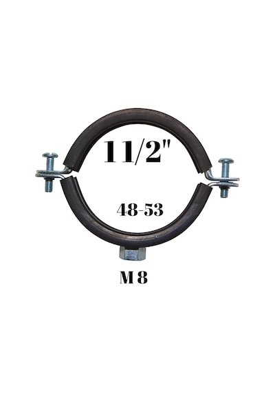 Somunlu Doğalgaz Kelepçe 1 1/2" - 120adet Standart