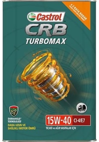 Castrol CRB Turbomax 15W-40 CI4/E7 Motor Yağı 18 L