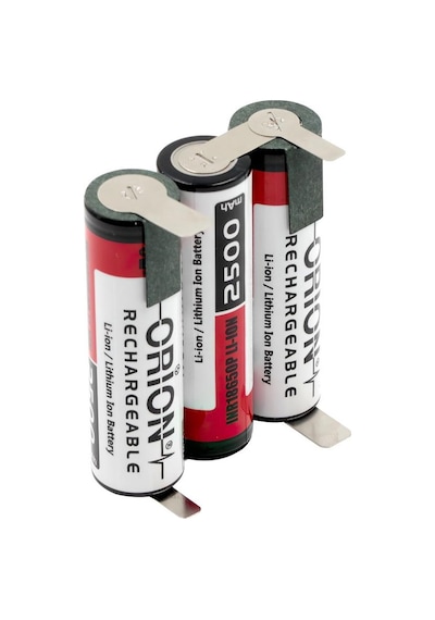Orion 18650 12 V Li-On 2500 mah 30A Lithium Pil Orion 18650 12 V Li-On 2500 mah 30A Lithium Pil