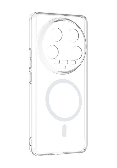 Xiaomi Mi 14 Ultra Kılıf Sararmaz Ultra İnce Sert Mika Magsafe Kamera Yükseltili Pazarplus Şeffaf