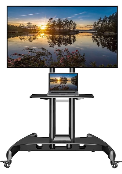 Nb North Bayou Ava1500-60-1p 32" - 75" Tv Uyumlu, Lcd, Led, Oled, Plazma, Yükseklik Ayarlı, Kablo Kanallı, Tekerlekli, Tuv Sertifikalı, Profesyonel Tv Sehpası