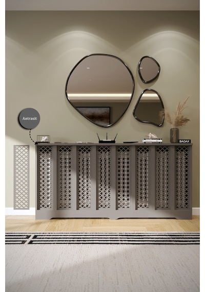 Petek Kaplama Modern Radyatör Kapatma Ünitesi Ön Panel Mdf Tasarım İç Ölçü 156 Cm Dış Ölçü 160 Cm Petek 156 Antrasit D3 Petek Kaplama Modern Radyatör Kapatma Ünitesi Ön Panel Mdf Tasarım İç Ölçü 156 Cm Dış Ölçü 160 Cm Petek 156 Antrasit D3