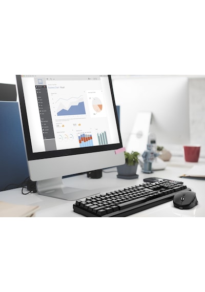 Inca IWS-549U Multimedya Şarj Edilebilir Kablosuz Klavye Mouse Set