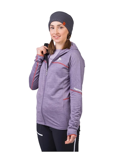 Hannah Meda Hoody Kadın Sweatshirt 10047359hhx.01 Lgmel Lavender Gray Mel