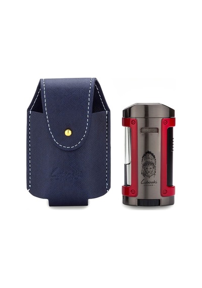 Lubinski 4lü Torch Sarı Puro Çakmağı 8081at