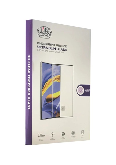 Mey İthalat Samsung Galaxy Uyumlu  S25 Edge Bilvis 0.18mm Plus Cam Ekran Koruyucu