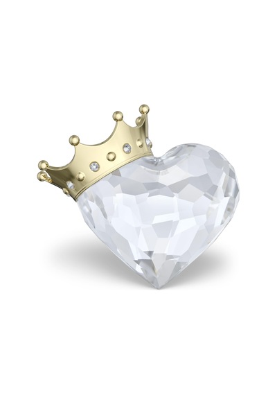 5692958 Swarovski Biblo Symbolıca:heart Wıth Crown